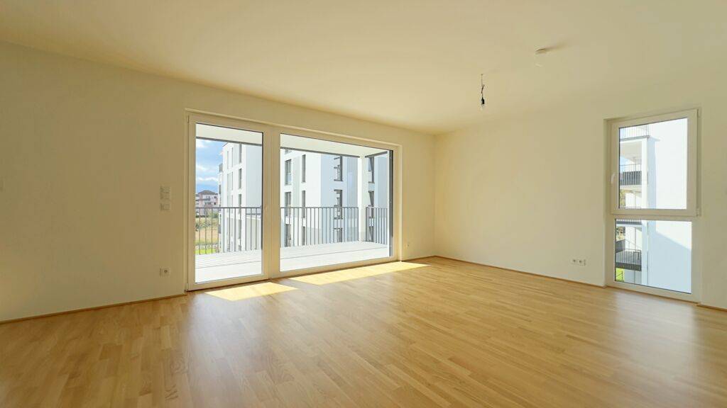 UNSEREINS. Top C10 | NEUBAU | ERSTBEZUG | 4-Zimmer-Wohnung mit Südbalkon und Tiefgaragenstellplatz.